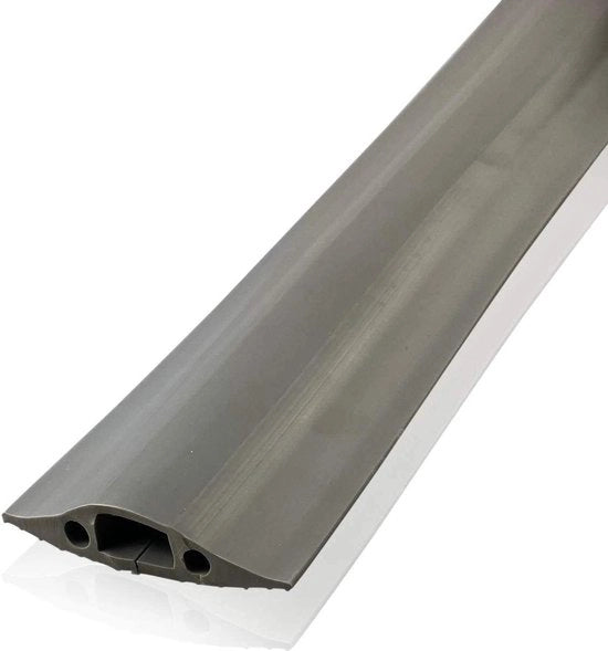 Protezione per pavimento di uso medio - contenitore cavi 30 mm - grigio (5M)