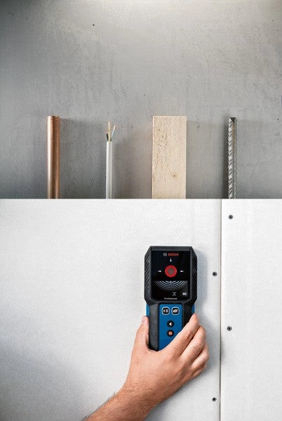 Rilevatore per cavi, metalli e travi in legno sotto parete 120mm Bosch GMS 120-27