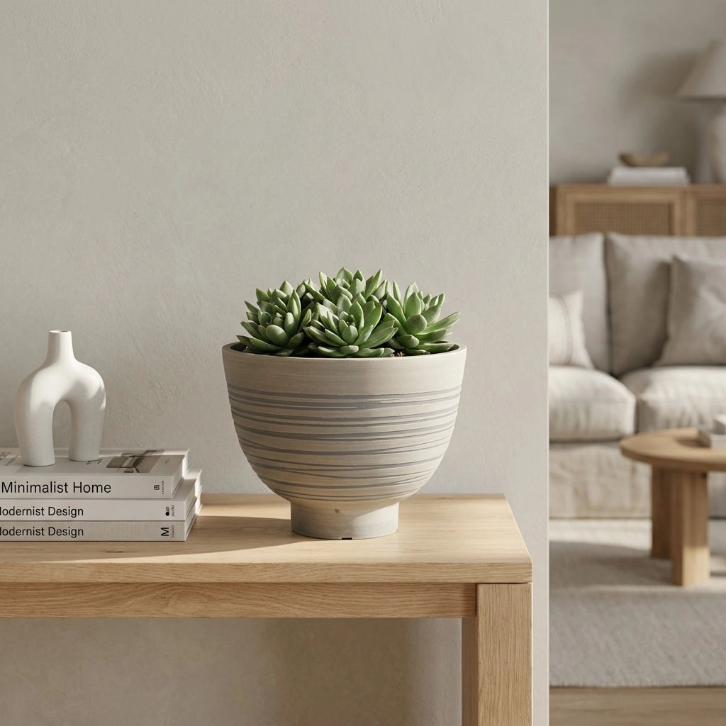 Vaso piccolo in Fibra sintetica cm 25x25x19 - WIL