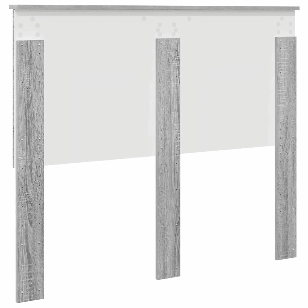 Testiera | Testata Sonoma grigia 100 cm Legno ingegnerizzato
