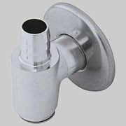 SIFONE LAVATRICE ESTERNO IN OTTONE  Ø 32     MADE IN ITALY