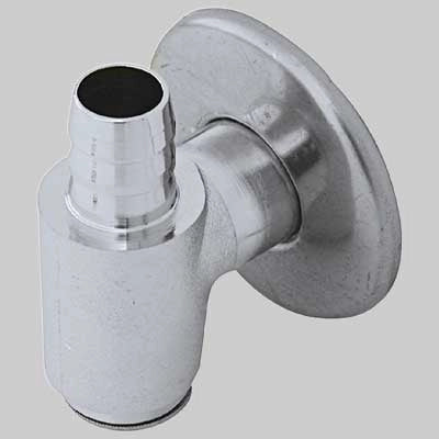 SIFONE LAVATRICE ESTERNO IN OTTONE  Ø 32     MADE IN ITALY
