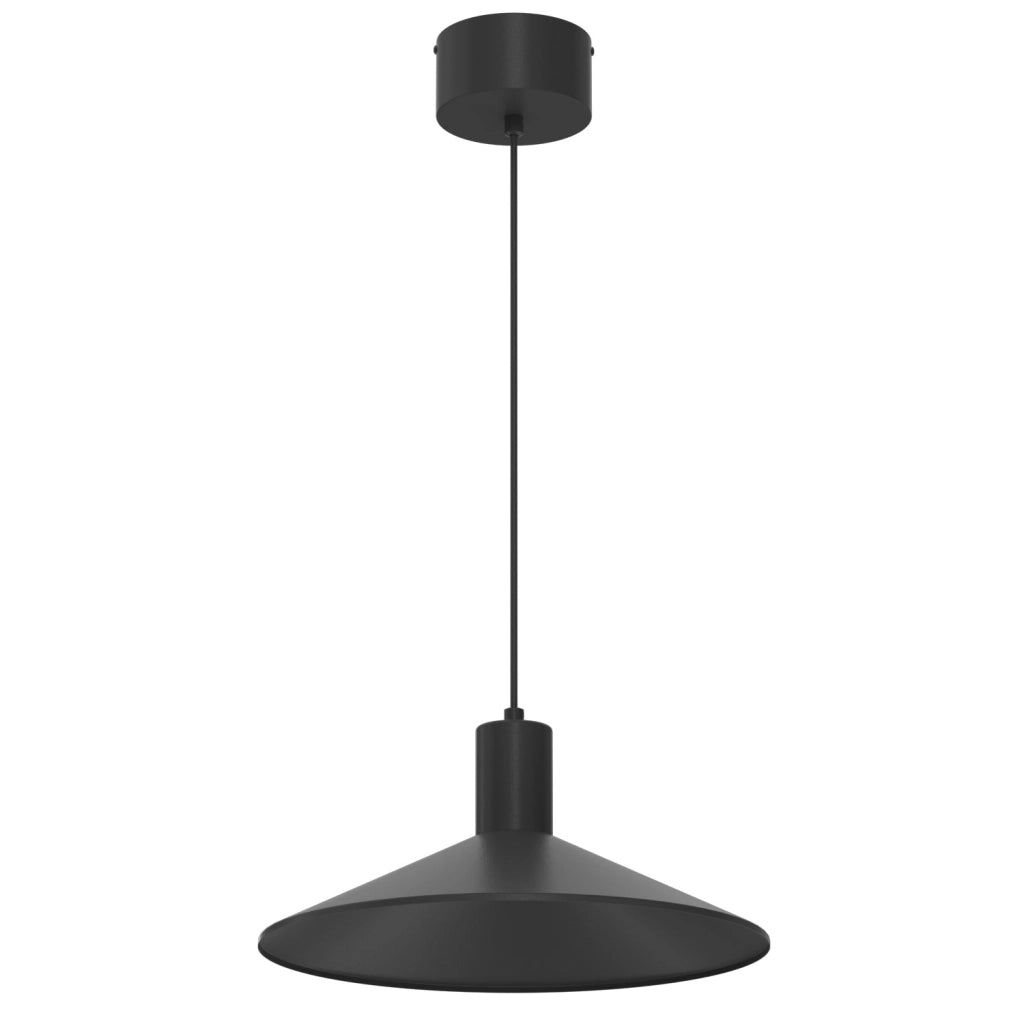 Lampada sospesa Nox nera GU10 36 cm Luminex