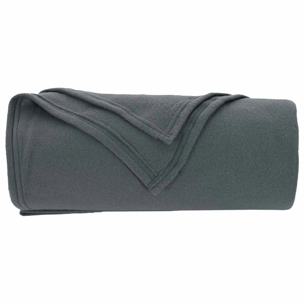 Coperte da Pile 24 pcs Grigio scuro 240 x 220 cm Panno 42017095