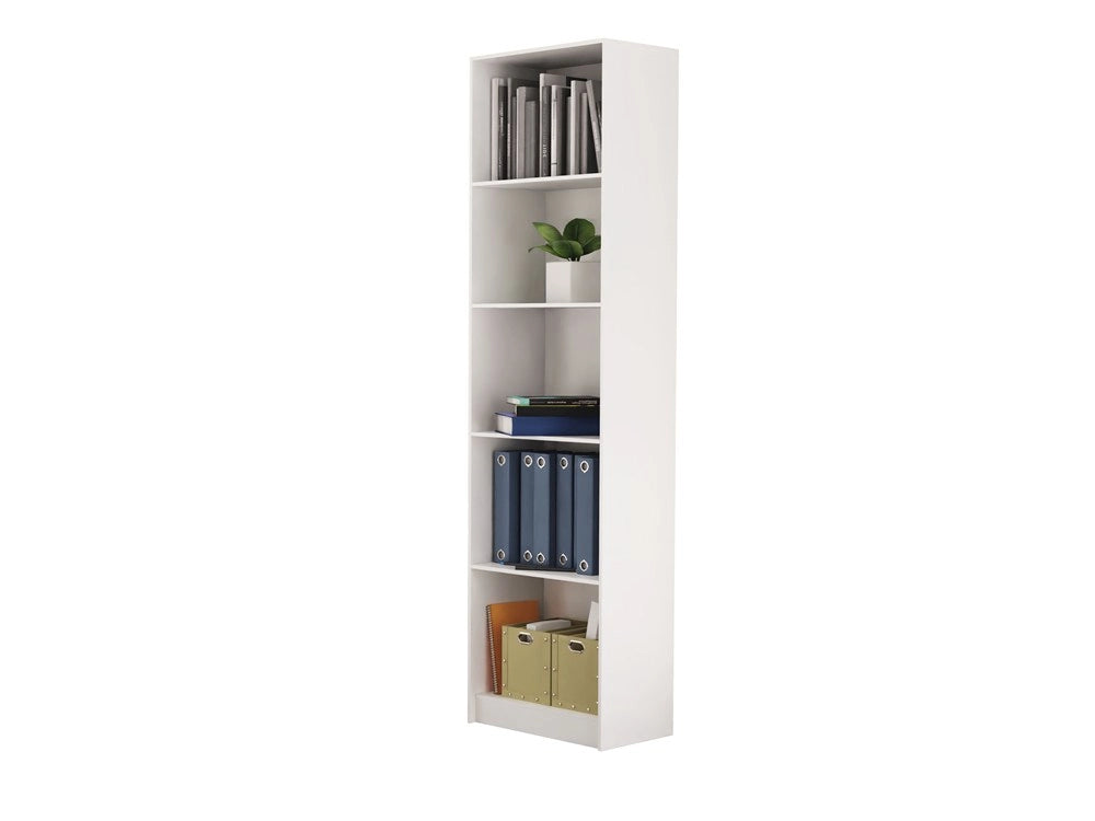 Scaffale ONYX R50 bianco libreria moderna