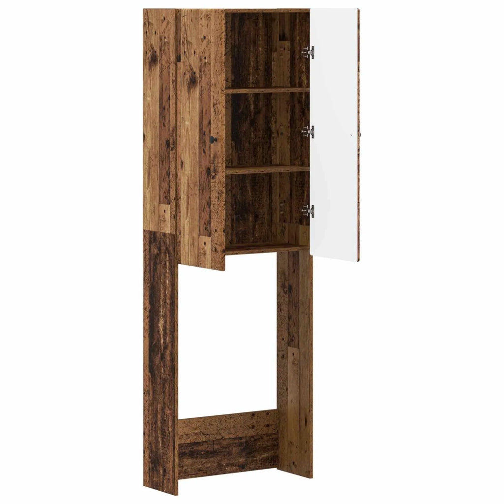 Mobile Bagno BREDA Legno antico 66 x 25,5 x 190 cm 897583