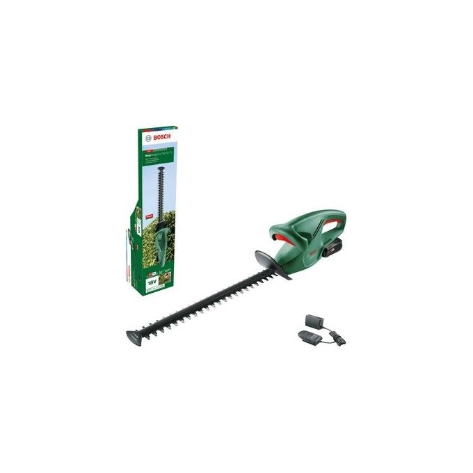 Bosch 0600849M00 EasyHedgeCut Tagliasiepi a batteria 18 V 52 cm 2400 spm 2.4 Kg colore Nero