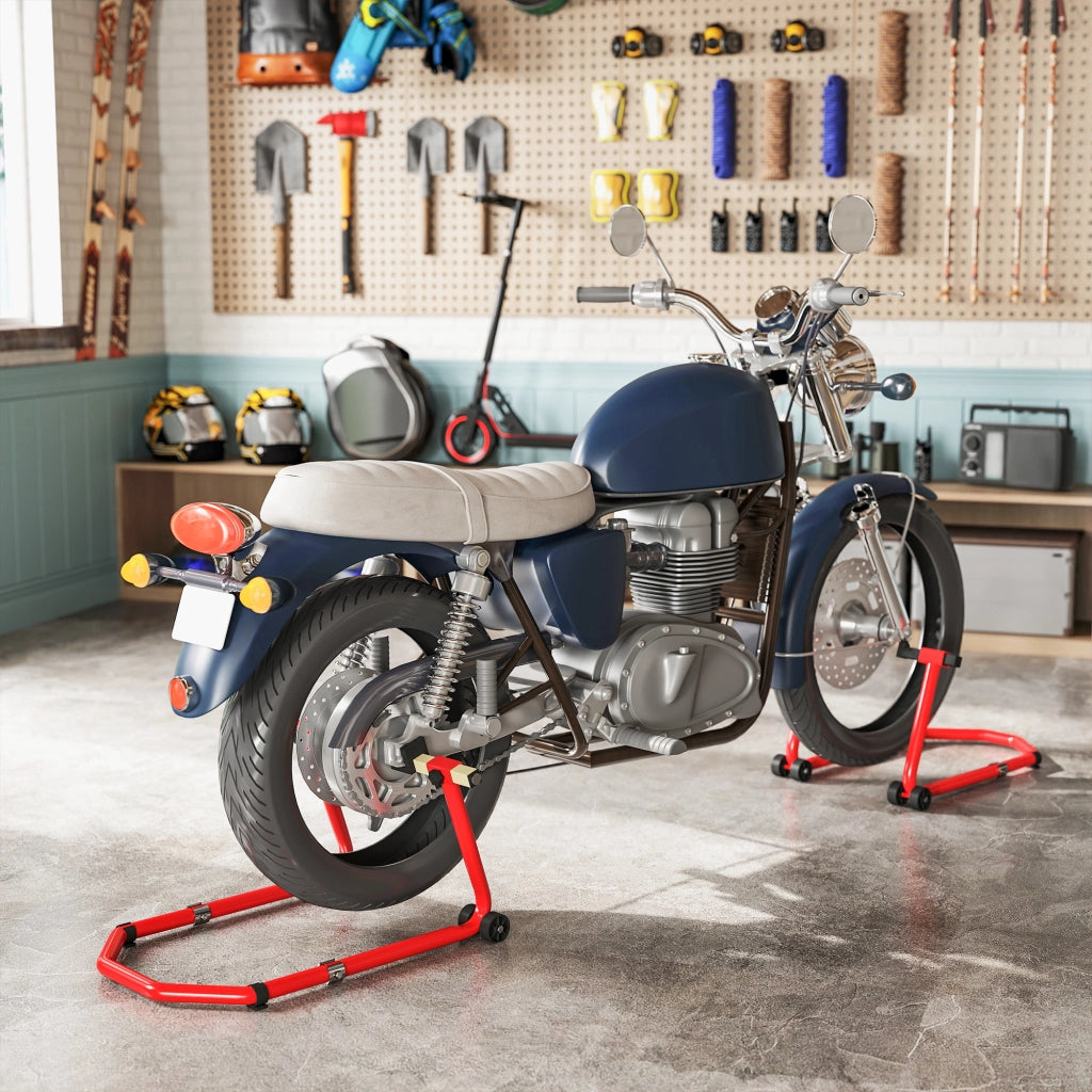 Supporto Ruote Motocicletta Anteriore e Posteriore ¨C Minimal ¨C 390 kg