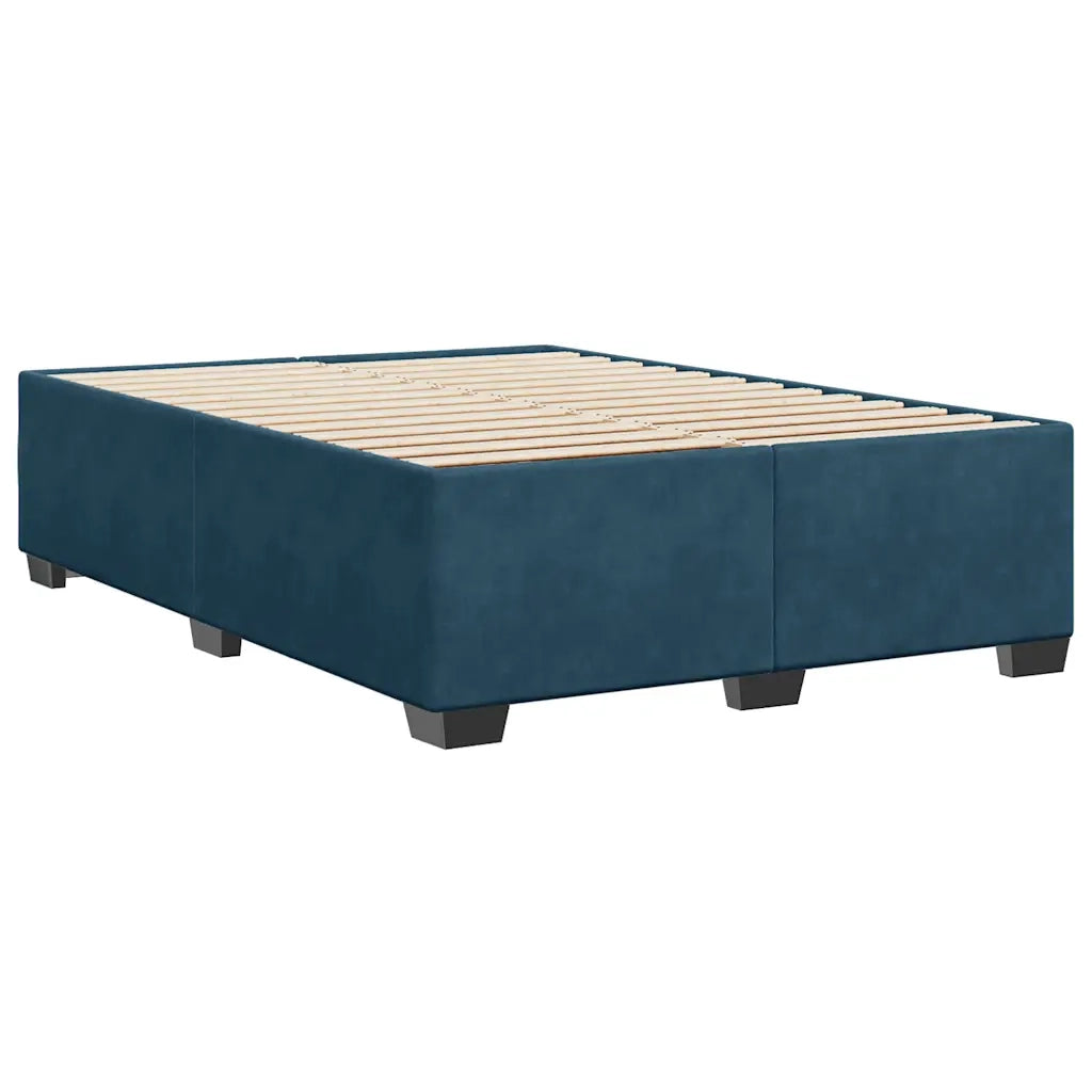 Giroletto Blu 140x190 cm in Velluto
