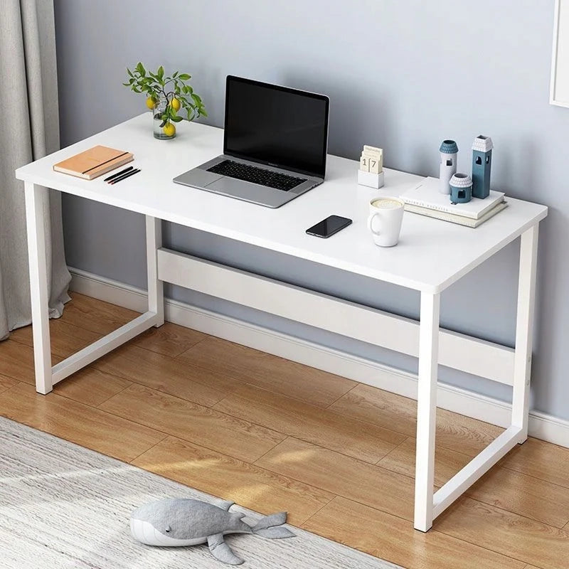 Scrivania per computer, bianca 80x37x73 cm