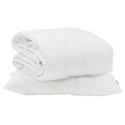 Piumone | Duvet Estivo con cuscino 2 pz Bianco Microfibra