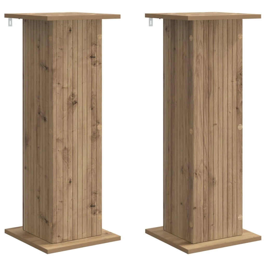 Supporto per piante 2 pcs Rovere Artigianale 899779