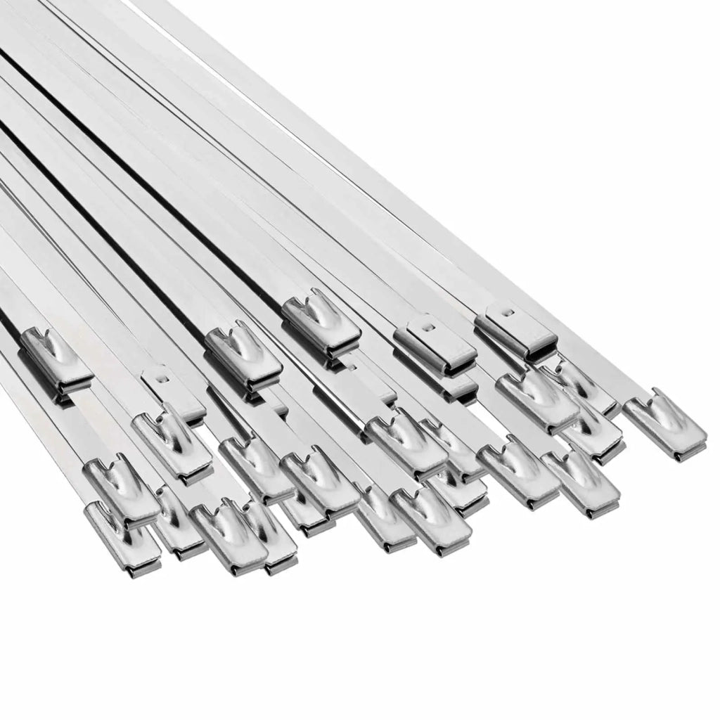 Fascetta per Cavi 50 pz 4,6 x 700 mm Argento 42029338