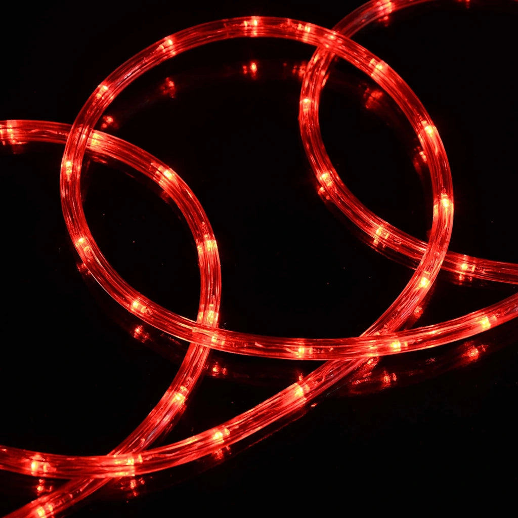Luce a corda con 1200 LED Rosso 50 m PVC 42018932