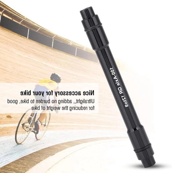 Adattatore di chiave rapida per forcella ruota - 12 mm a 9 mm (nero)