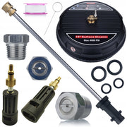 Set di Accessori per Idropulitrice – Compatibile con Kärcher K2–K7 | T-Racer, Lancia 58 cm, Adattatore Lavor