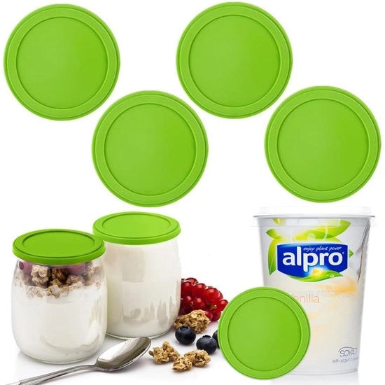 Detersivo per coperchi yogurt universale - Silicone - Lekvrij - 500g - Facile da pulire