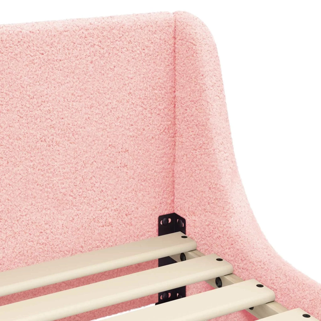 Struttura letto bambini con testata Rosa 90 x 190 cm