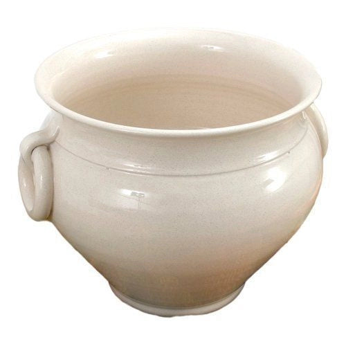 Cachepot 25 Bianco con anelli