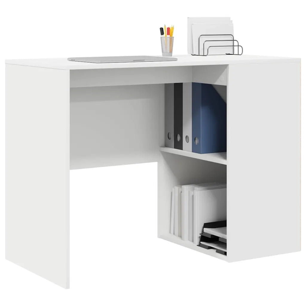 Scrivania Bianco 102 x 50 x 75 cm Legno multistrato 869538