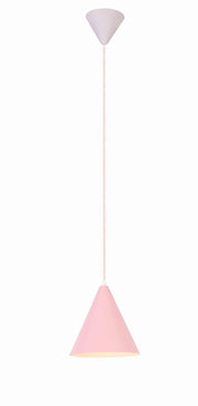 Candellux VOSS lampada a sospensione rosa E27 Ø20cm