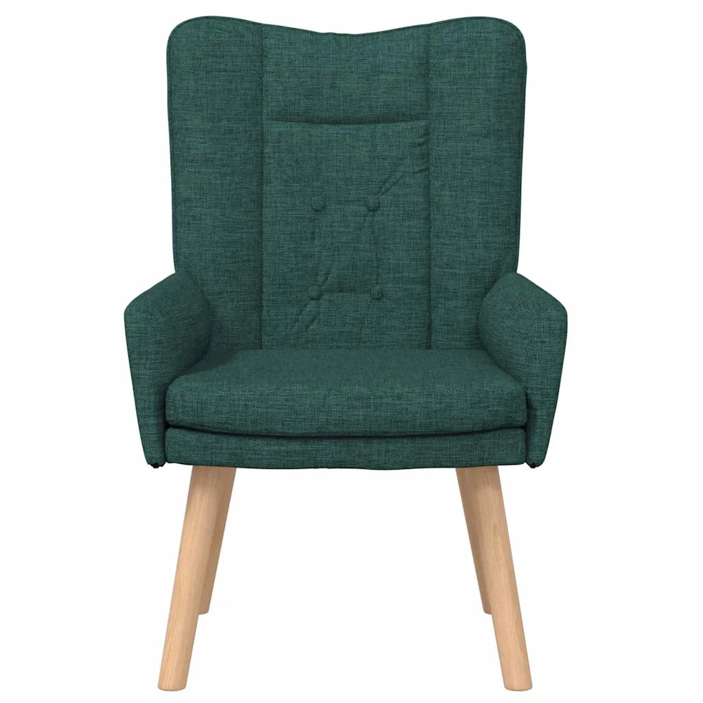 poltrona Verde Scuro 63 x 67 x 94 cm Tessuto e compensato 42001829
