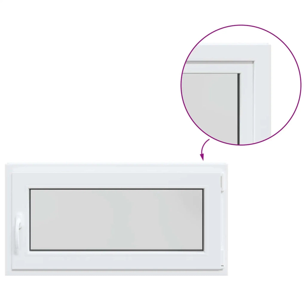 Finestra per Soffitta RISOR 100 x 55 cm PVC e Vetro 42047854