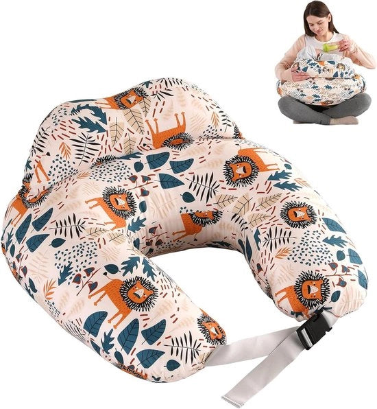 Cuscino per l'allattamento - multifunzionale - 1 pezzo - 100% cotone