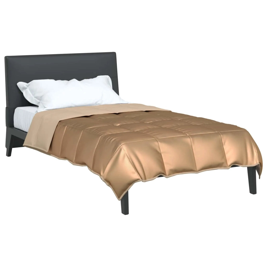 Piumone Completo Annuale Oro 135 x 200 cm Satin e Micropile 42025800