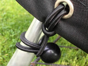 Parasolare con copertura 218cm - Storm Black - Resistente ai venti