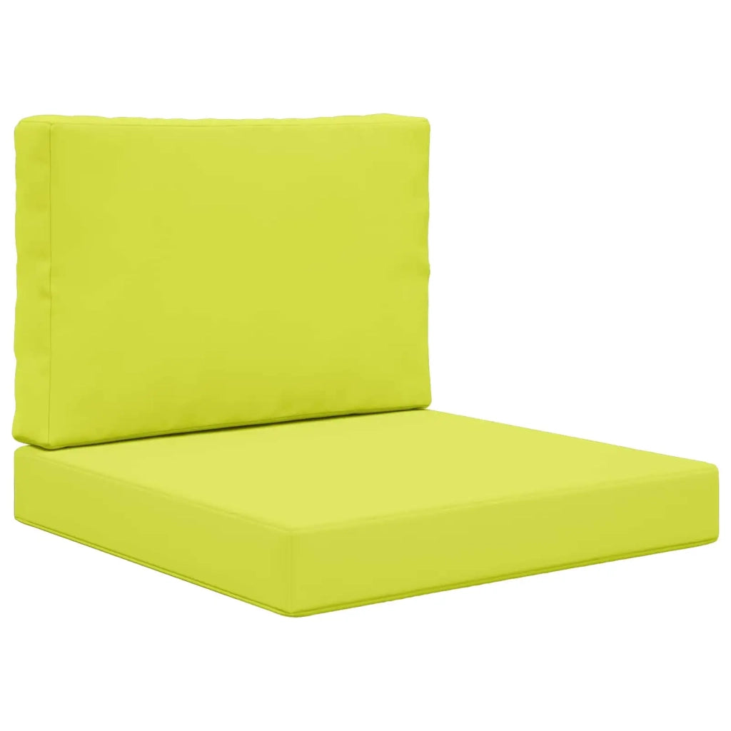 Cuscino per divano da esterno 2 pcs Verde Poliestere 900715