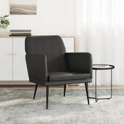 Poltrona Nera 61x78x80 cm Similpelle 351392