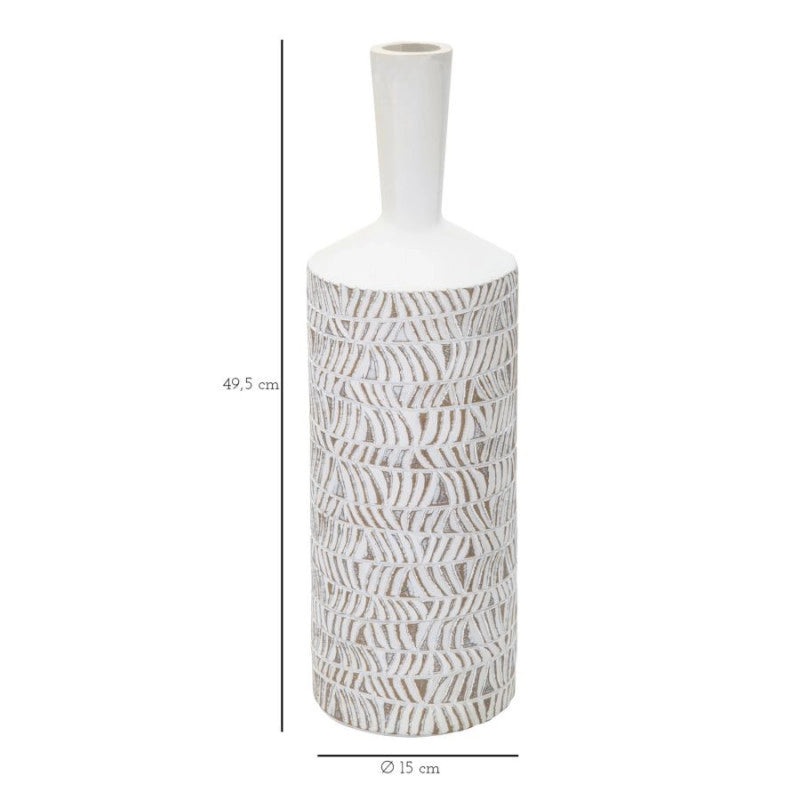 Vaso Resina Nairobi Bottle cm ø 15x49,5