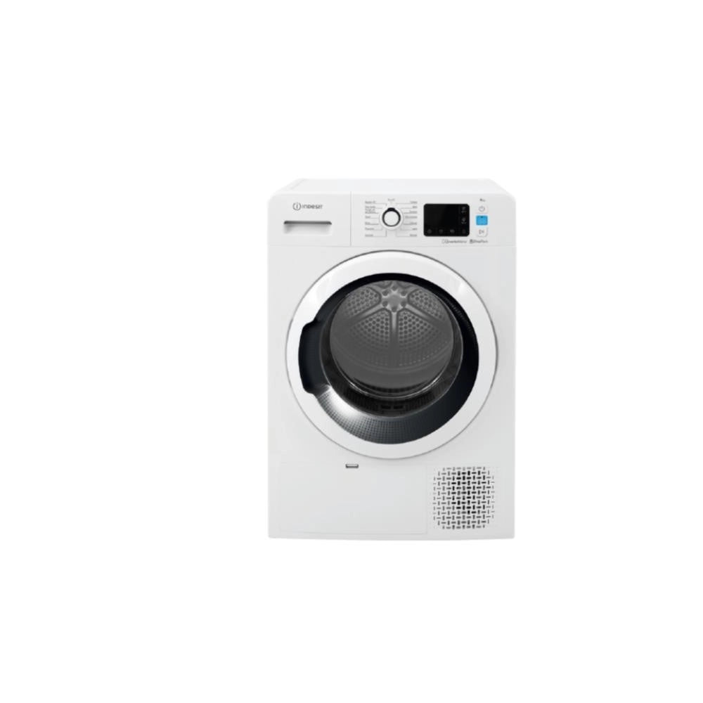 Asciugatrice a Pompa di Calore Indesit DRYER 8 Kg LxPxA 59,5x67,5x84,9) Motore Inverter Bpm Filtro Easy Cleaning Display Digital Classe A+++ YTNM1183KRXIT