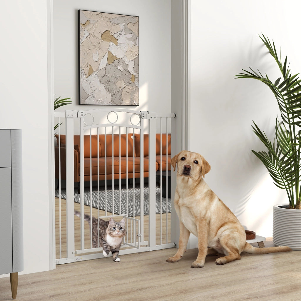 Cancellino per Gatti con Porta ¨C Minimal ¨C Bianco