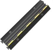 Ponte a due canali - 1 pezzo - 100 cm - Nero/Giallo