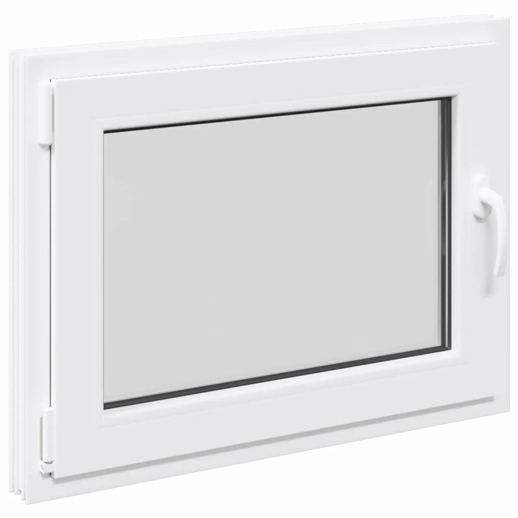 Finestra per Soffitta RISOR 80 x 70 cm PVC e Vetro Bianco CFW7866218
