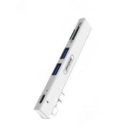 Trade Shop - Hub Usb Q-hu810 5in1 Da Tipo C A Hub Usb Per Macbook Pro Con Connessione Tipo C -