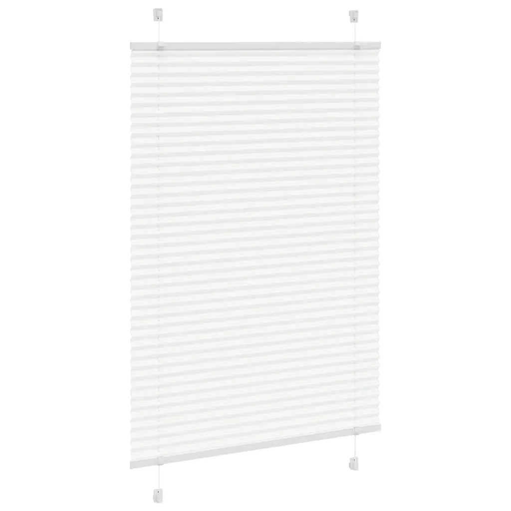Tenda Plissettata | Tenda pliss¨¨ Bianca 100x100 cm Larghezza Tessuto 99,4 cm