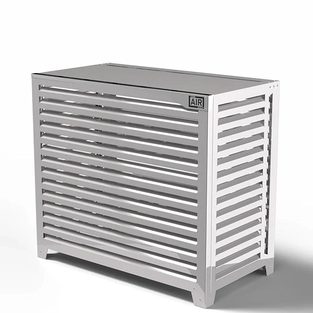 Cover Pompa di Calore 115x67x95 cm installazione a terra vicino la parete Big Blade XL Bianco