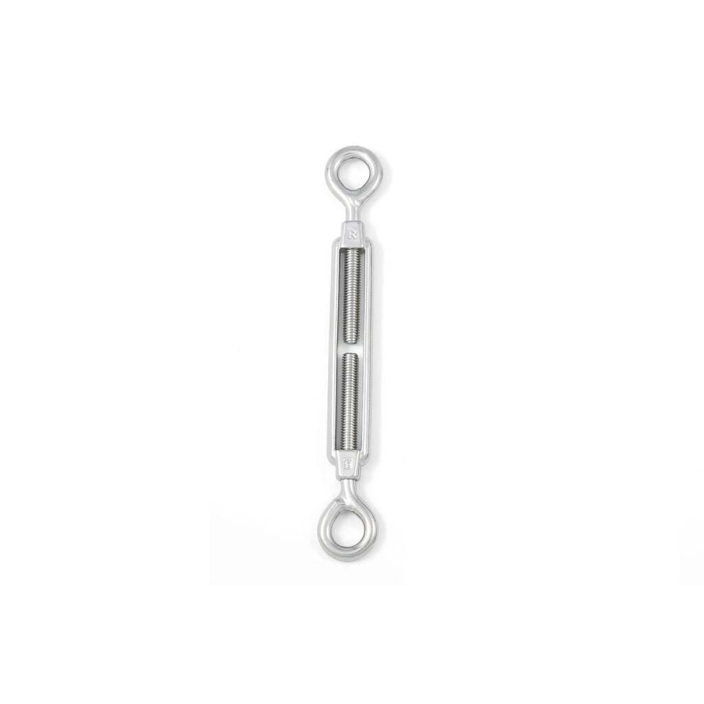 Tenditore a 2 occhi M10 mm. in acciaio Inox A4 - AISI 316