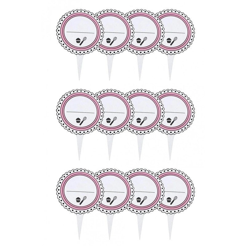 Decorazione per cupcake muffin 12 pz