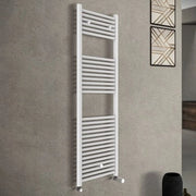Termoarredo bagno bianco L 50x150 interasse 45 cm