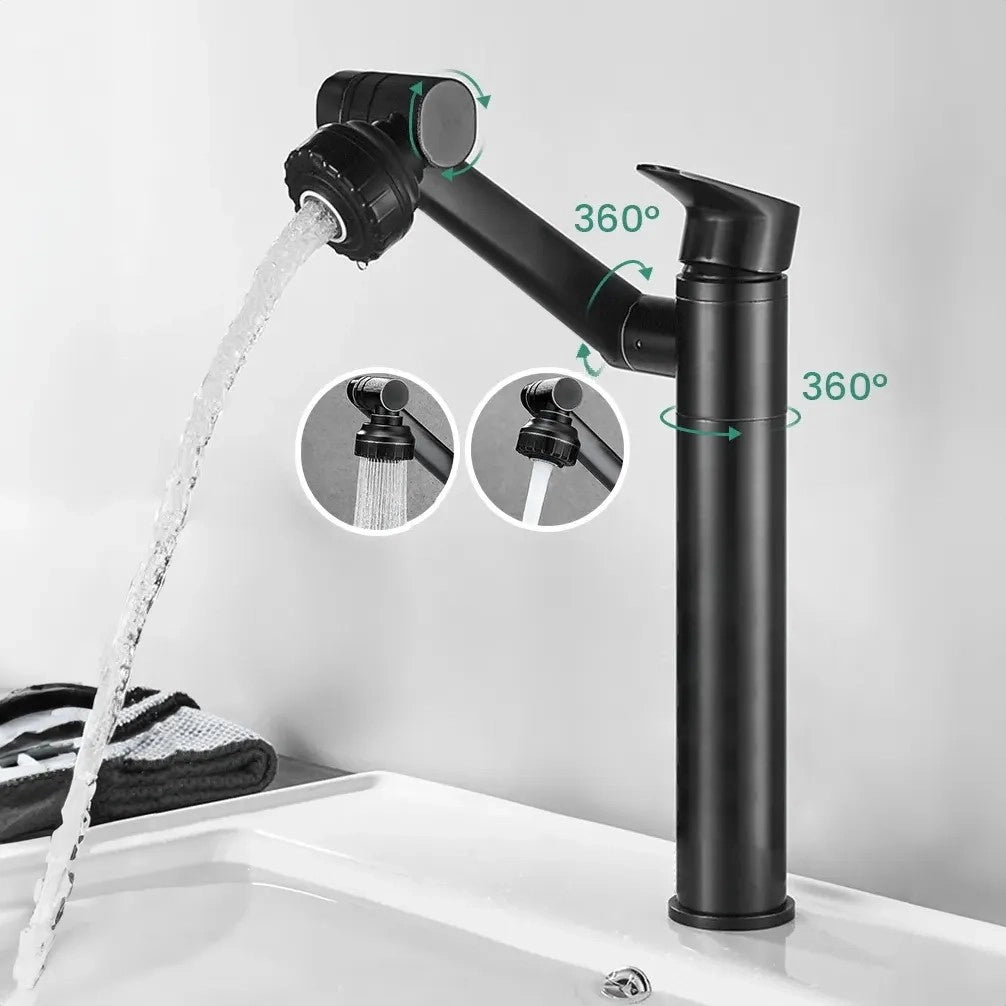 Rubinetto Da Bagno Rea Paco Black High