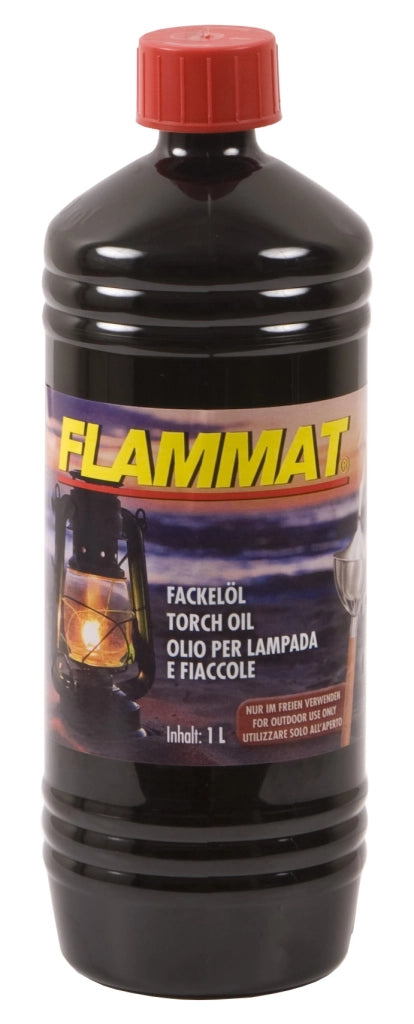 OLIO PER FIACCOLE LAMP-OIL 1 L USO ESTERNO- CARL WARRLICH GMBH- 12,0 pz