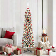 Albero di Natale artificiale con 300 LED Bianco 180 cm 3396105