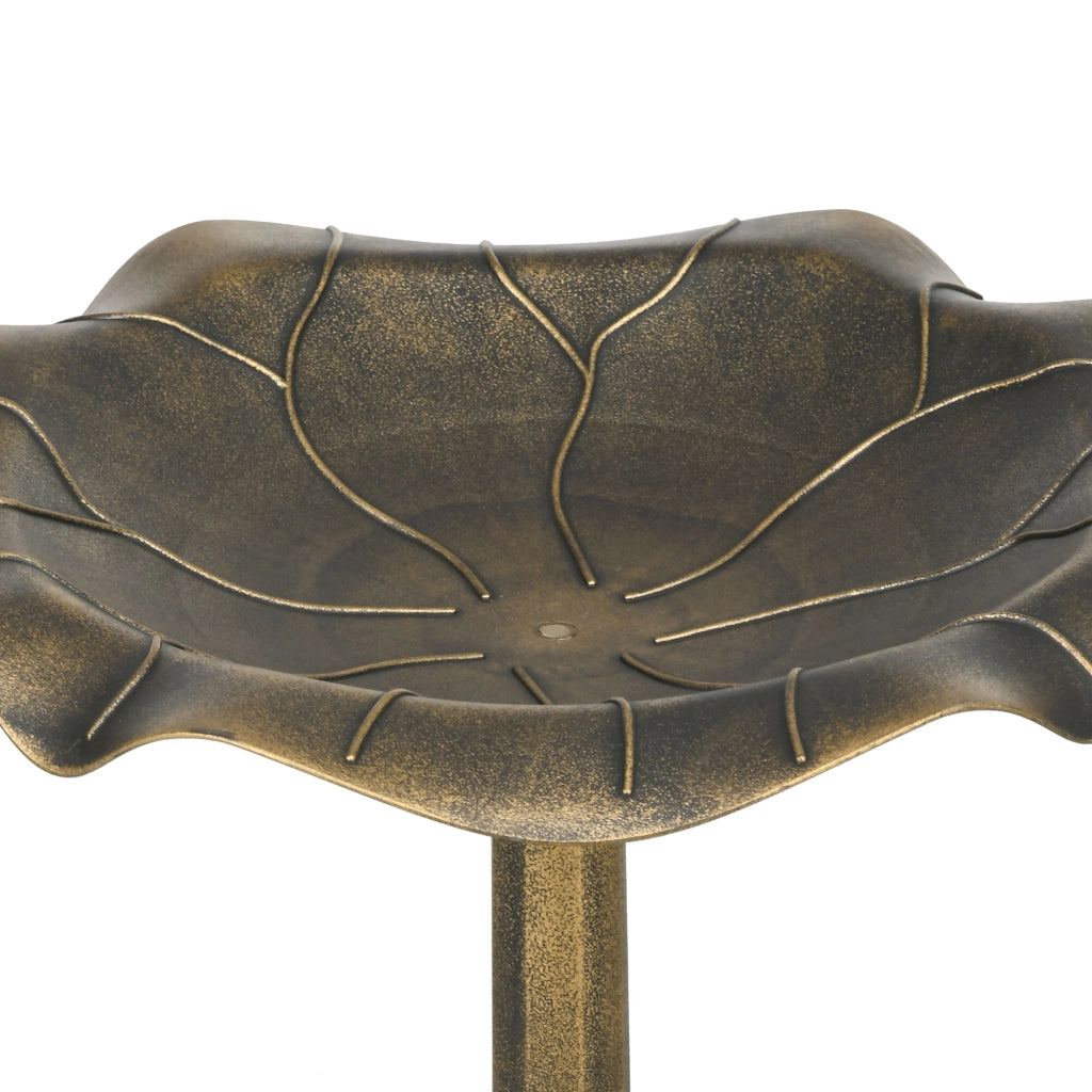 Bagno per uccelli da giardino ¨C zephmum ¨C Bronce 71 cm