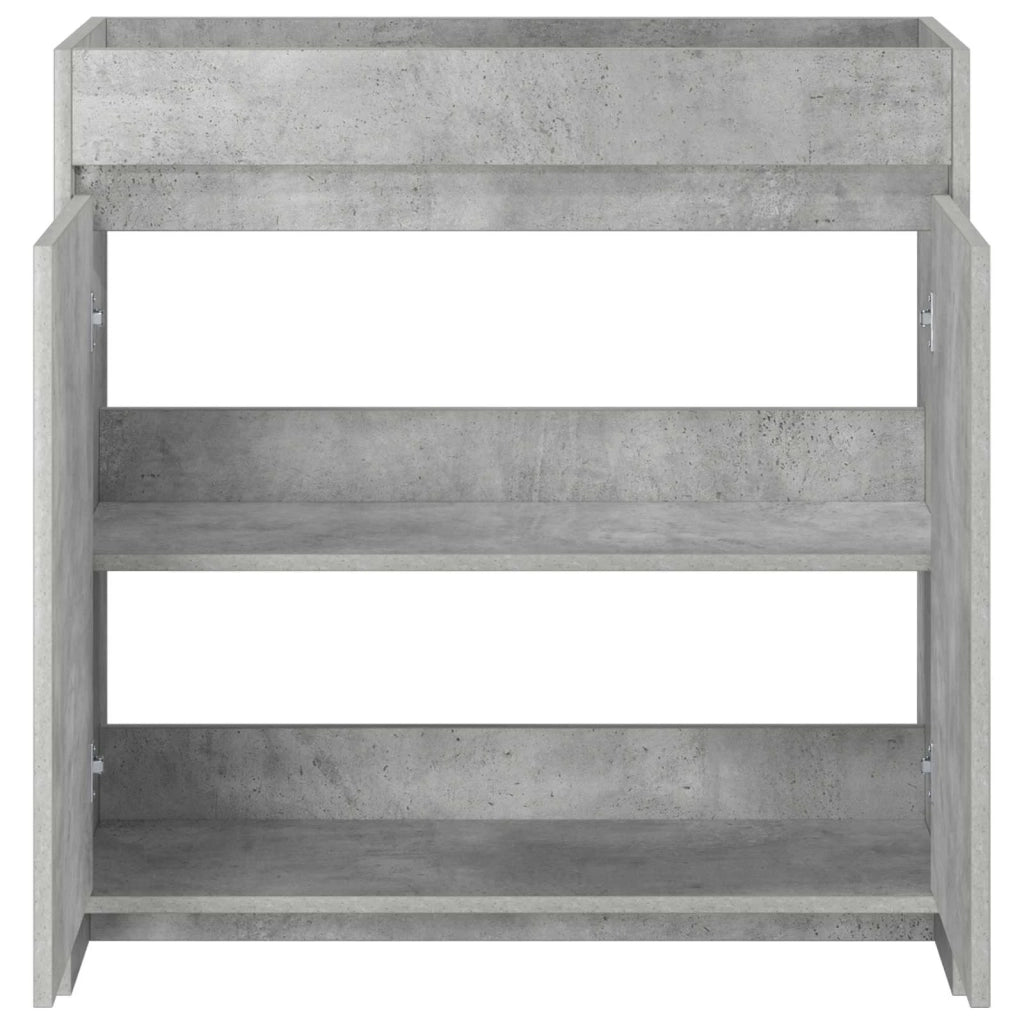 Mobiletto da Bagno Sotto Lavabo Grigio Cemento 890787