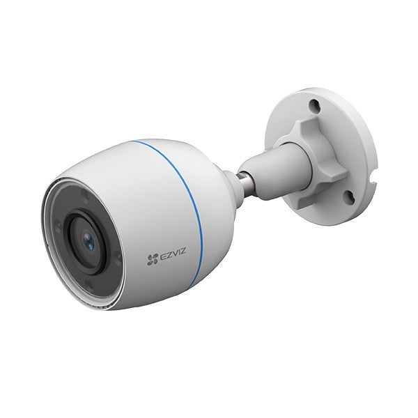 Telecamera WiFi Esterno. Visione Notturna a Colori. IP Camera con Intelligenza Artificiale EZVIZ H3c 2mp