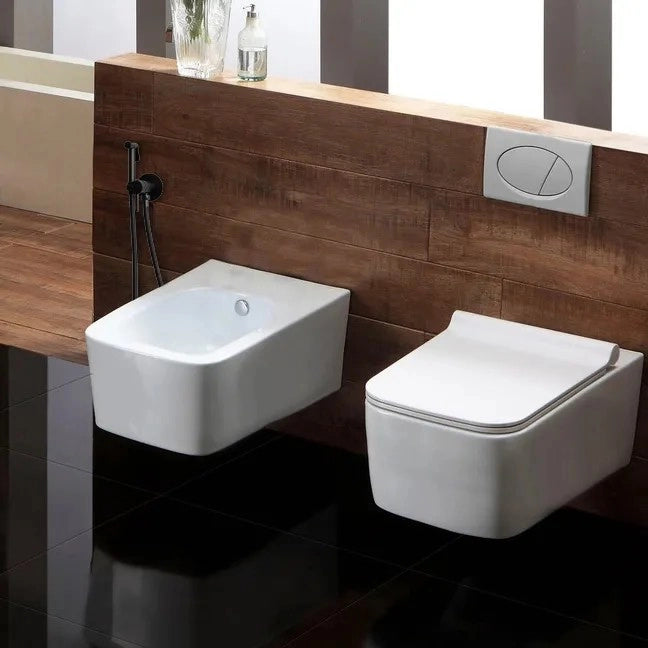 Rubinetto Da Bidet Rea Lungo Loop Black